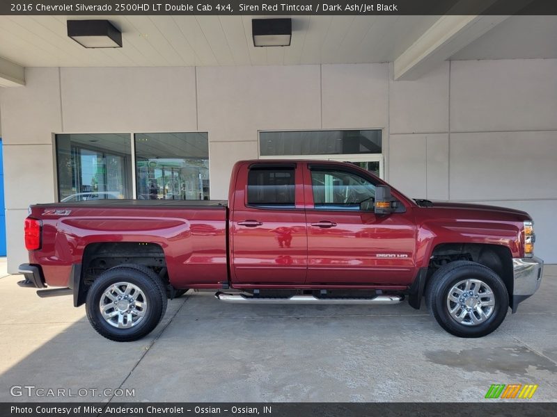  2016 Silverado 2500HD LT Double Cab 4x4 Siren Red Tintcoat