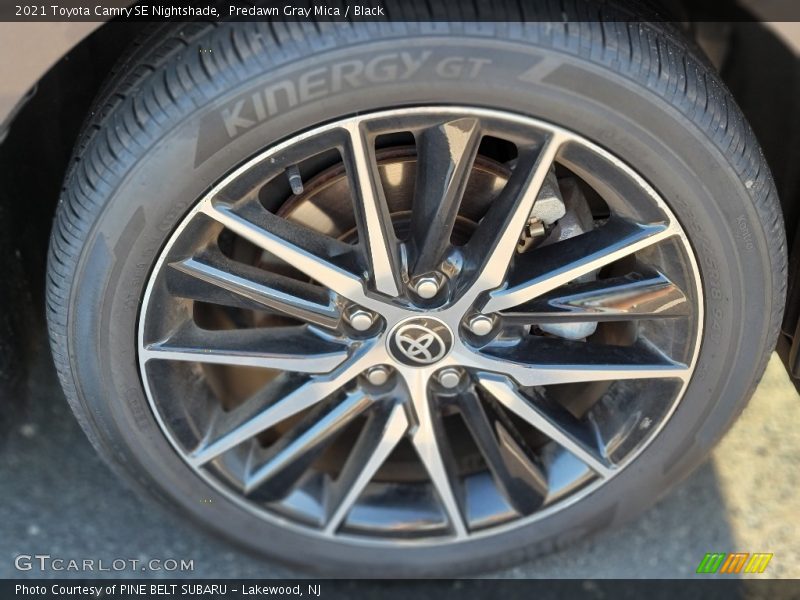 Predawn Gray Mica / Black 2021 Toyota Camry SE Nightshade