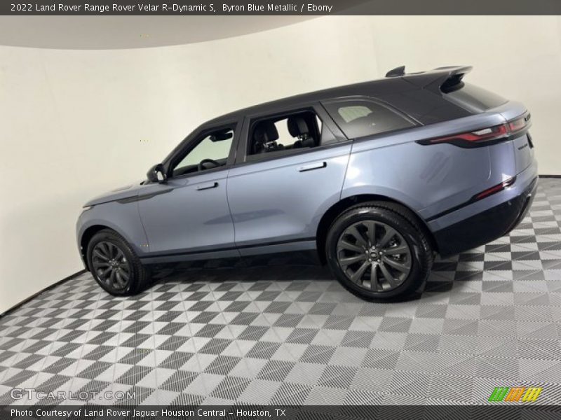 Byron Blue Metallic / Ebony 2022 Land Rover Range Rover Velar R-Dynamic S