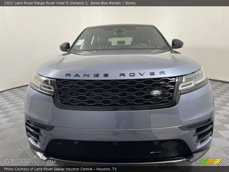 Byron Blue Metallic / Ebony 2022 Land Rover Range Rover Velar R-Dynamic S