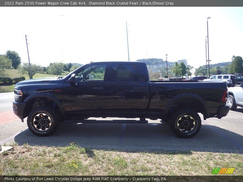 Diamond Black Crystal Pearl / Black/Diesel Gray 2022 Ram 2500 Power Wagon Crew Cab 4x4