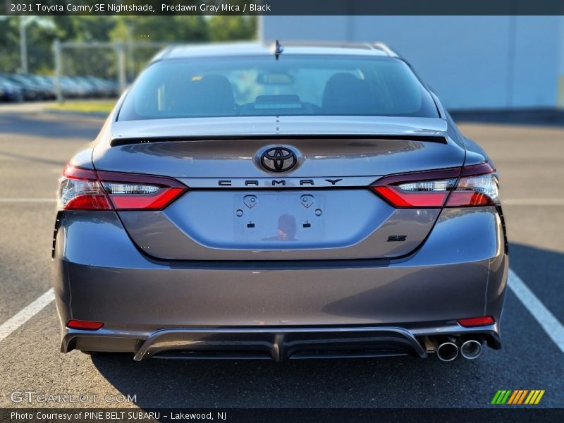 Predawn Gray Mica / Black 2021 Toyota Camry SE Nightshade