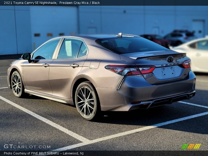Predawn Gray Mica / Black 2021 Toyota Camry SE Nightshade