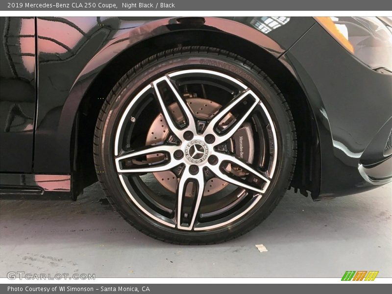 Night Black / Black 2019 Mercedes-Benz CLA 250 Coupe