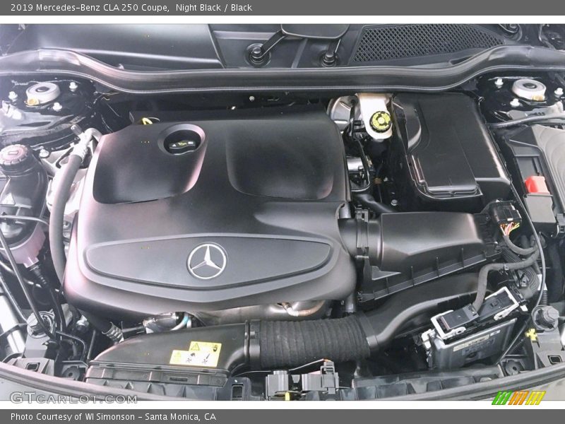 Night Black / Black 2019 Mercedes-Benz CLA 250 Coupe
