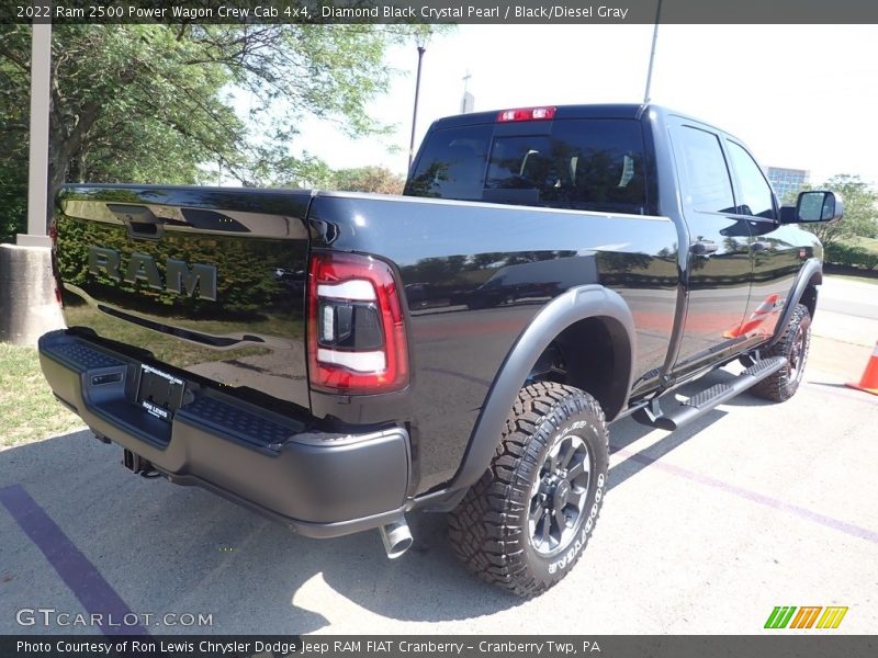 Diamond Black Crystal Pearl / Black/Diesel Gray 2022 Ram 2500 Power Wagon Crew Cab 4x4