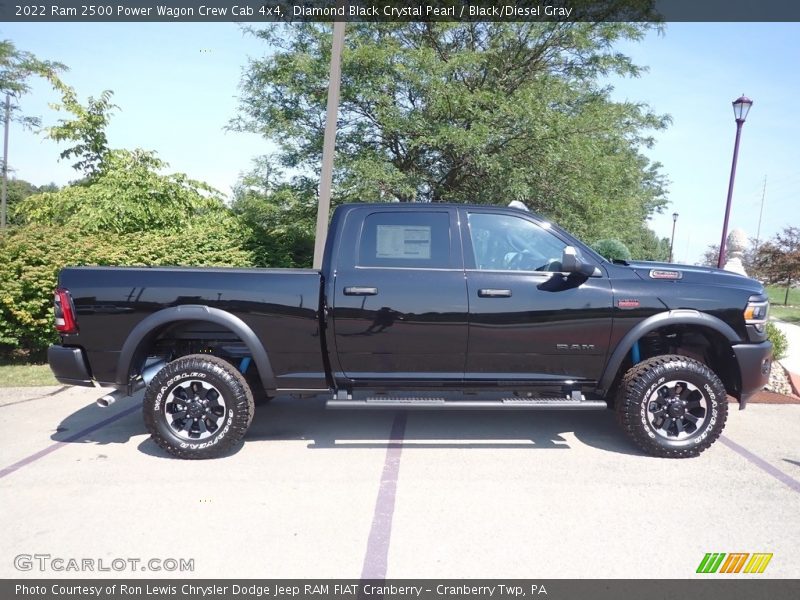  2022 2500 Power Wagon Crew Cab 4x4 Diamond Black Crystal Pearl