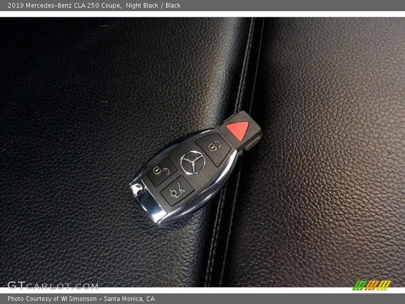 Night Black / Black 2019 Mercedes-Benz CLA 250 Coupe