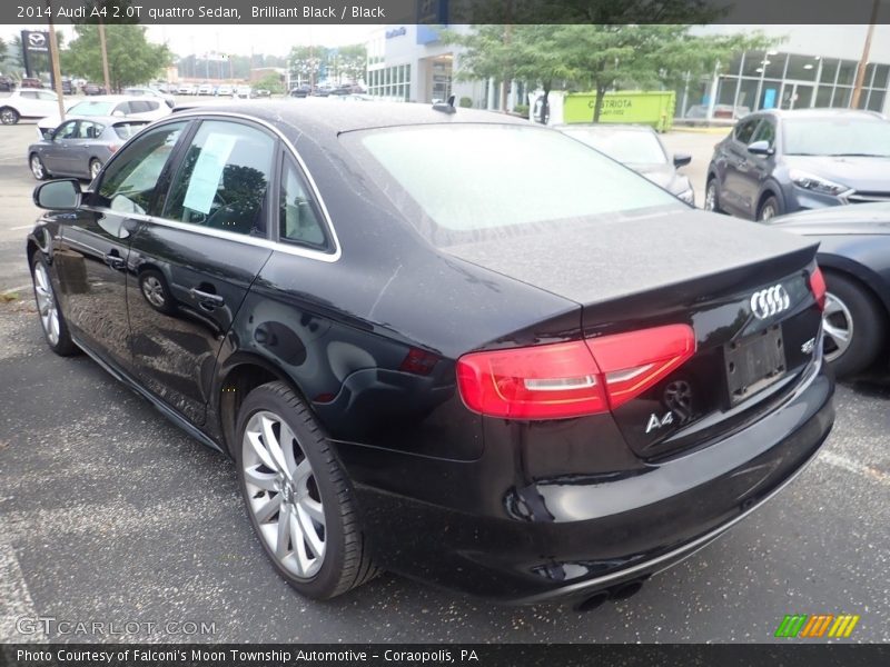 Brilliant Black / Black 2014 Audi A4 2.0T quattro Sedan
