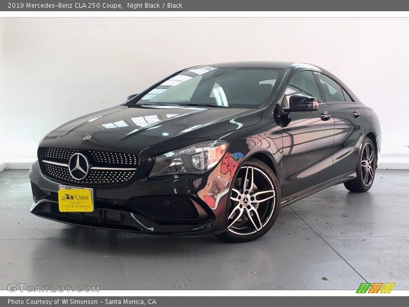 Night Black / Black 2019 Mercedes-Benz CLA 250 Coupe