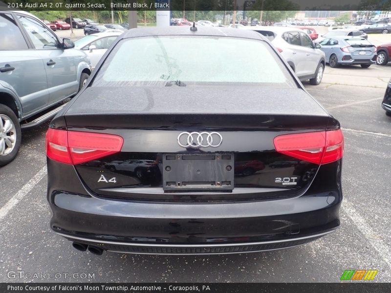 Brilliant Black / Black 2014 Audi A4 2.0T quattro Sedan