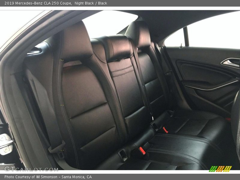 Night Black / Black 2019 Mercedes-Benz CLA 250 Coupe