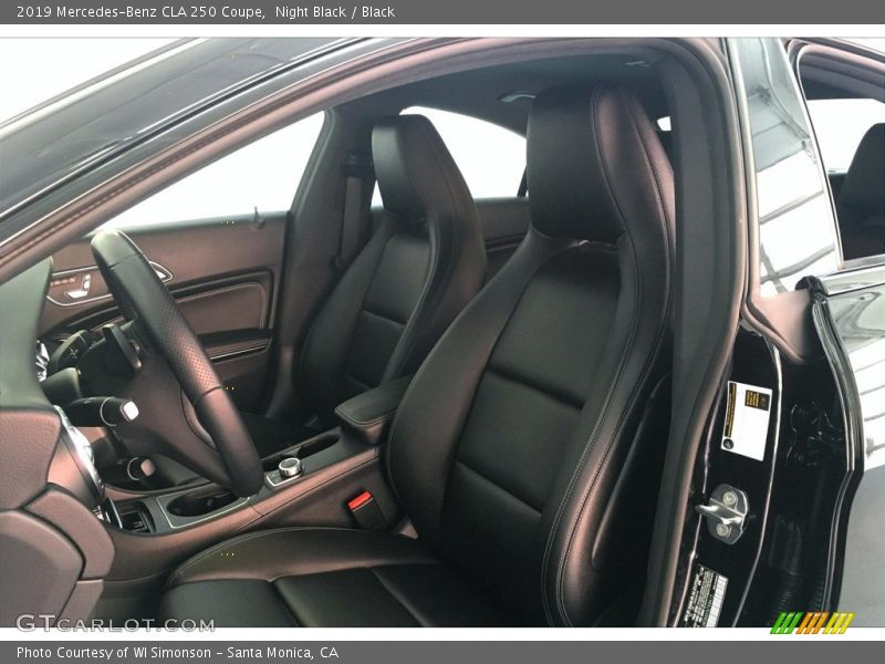 Night Black / Black 2019 Mercedes-Benz CLA 250 Coupe