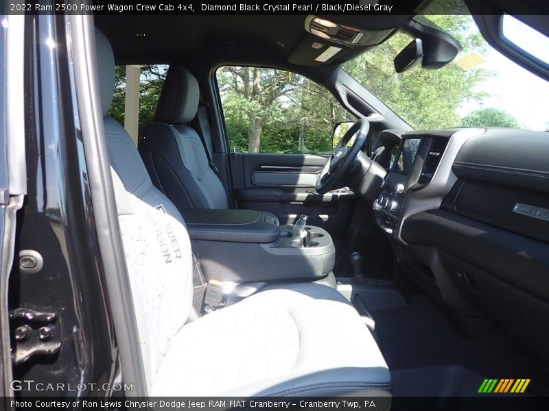 Diamond Black Crystal Pearl / Black/Diesel Gray 2022 Ram 2500 Power Wagon Crew Cab 4x4