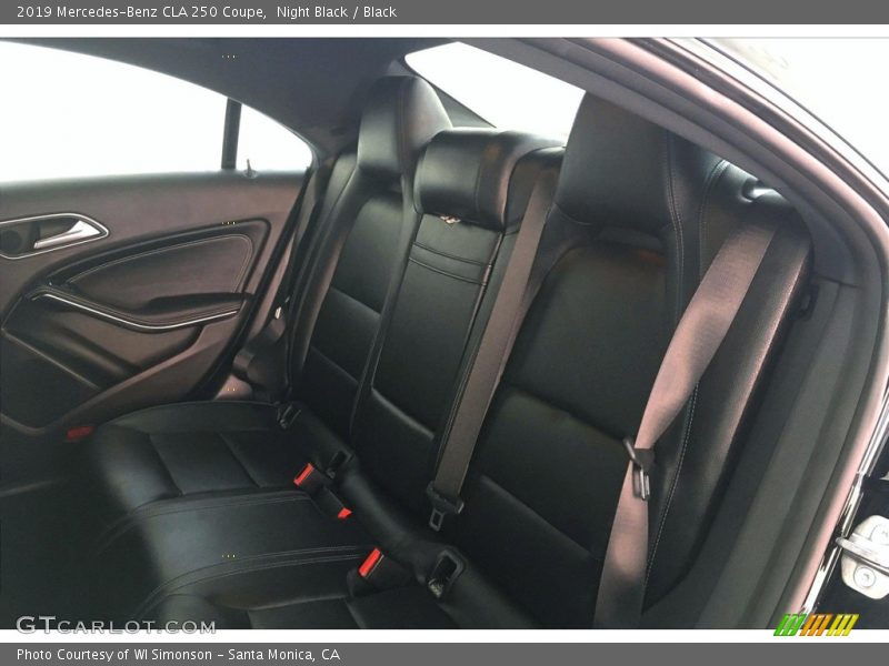 Night Black / Black 2019 Mercedes-Benz CLA 250 Coupe