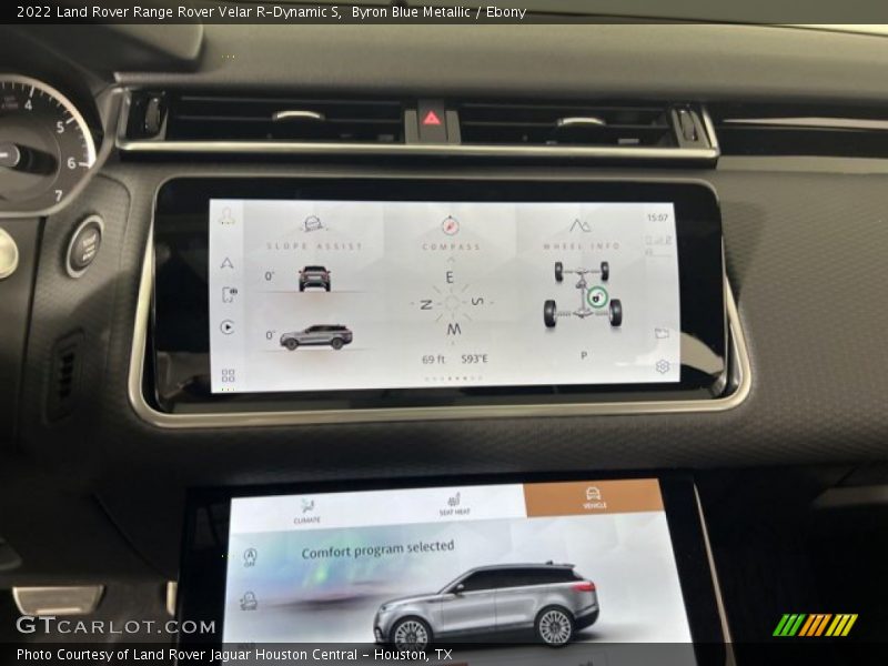 Byron Blue Metallic / Ebony 2022 Land Rover Range Rover Velar R-Dynamic S