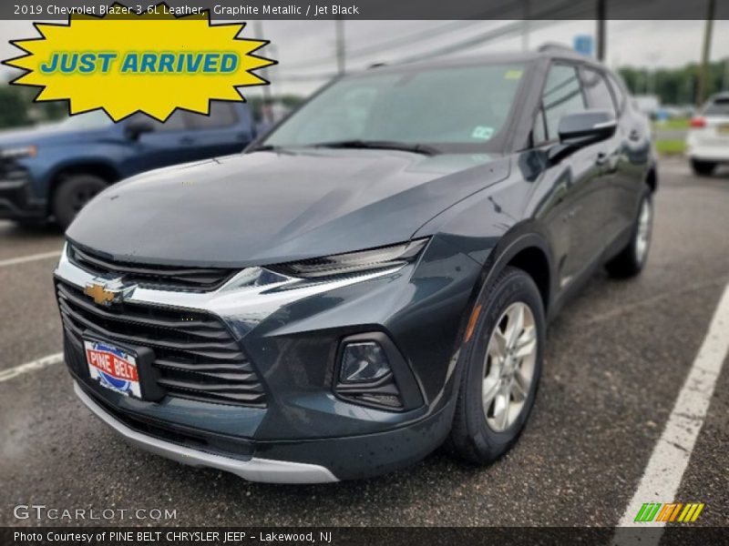 Graphite Metallic / Jet Black 2019 Chevrolet Blazer 3.6L Leather