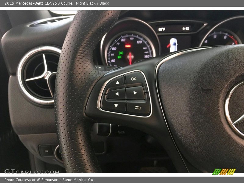 Night Black / Black 2019 Mercedes-Benz CLA 250 Coupe