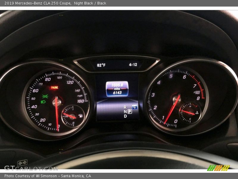 Night Black / Black 2019 Mercedes-Benz CLA 250 Coupe