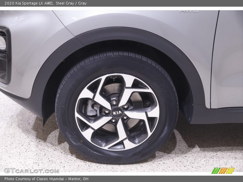 Steel Gray / Gray 2020 Kia Sportage LX AWD