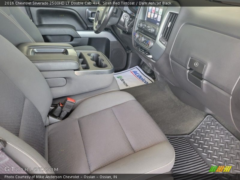 Front Seat of 2016 Silverado 2500HD LT Double Cab 4x4