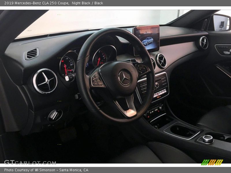 Night Black / Black 2019 Mercedes-Benz CLA 250 Coupe