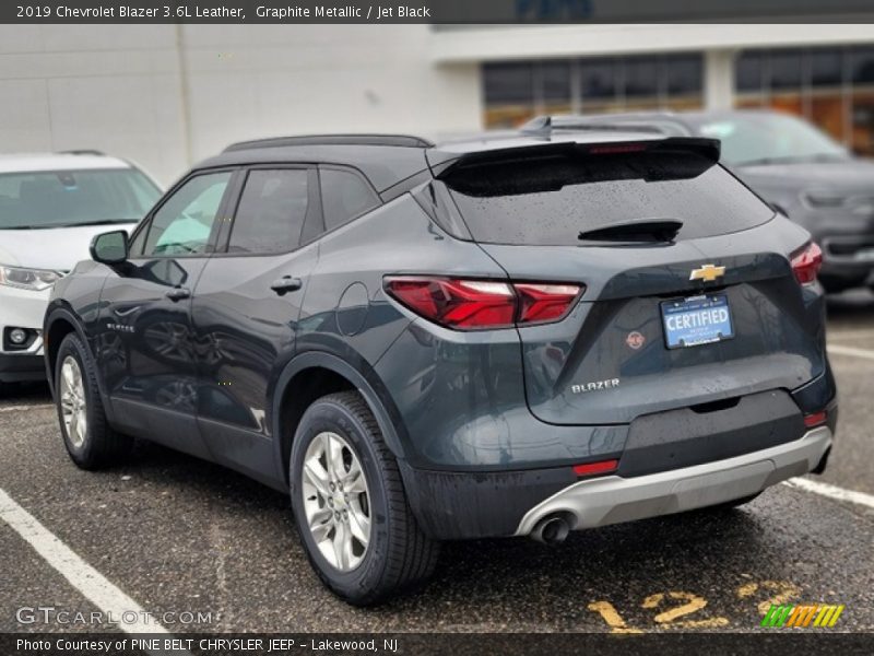 Graphite Metallic / Jet Black 2019 Chevrolet Blazer 3.6L Leather