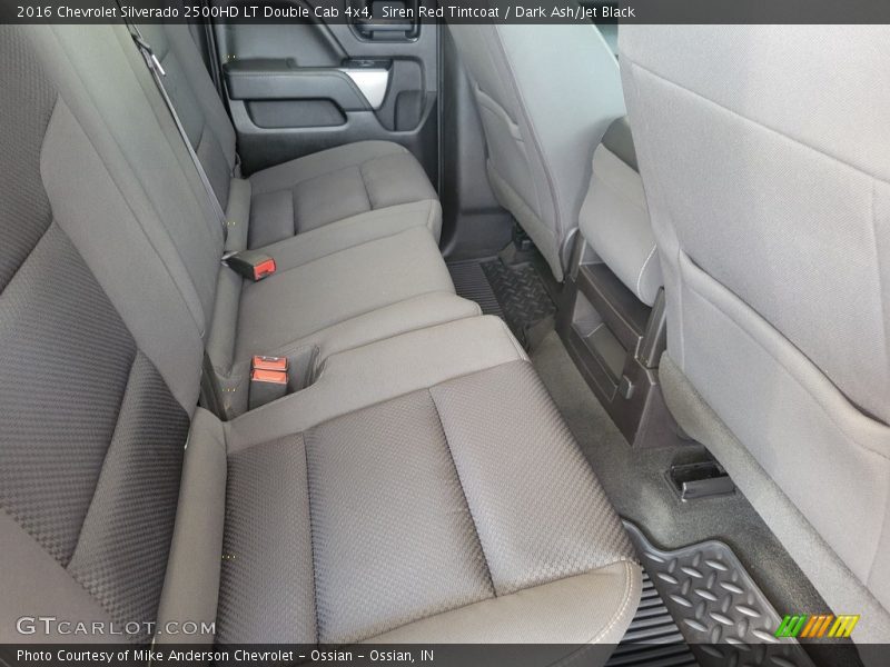 Rear Seat of 2016 Silverado 2500HD LT Double Cab 4x4