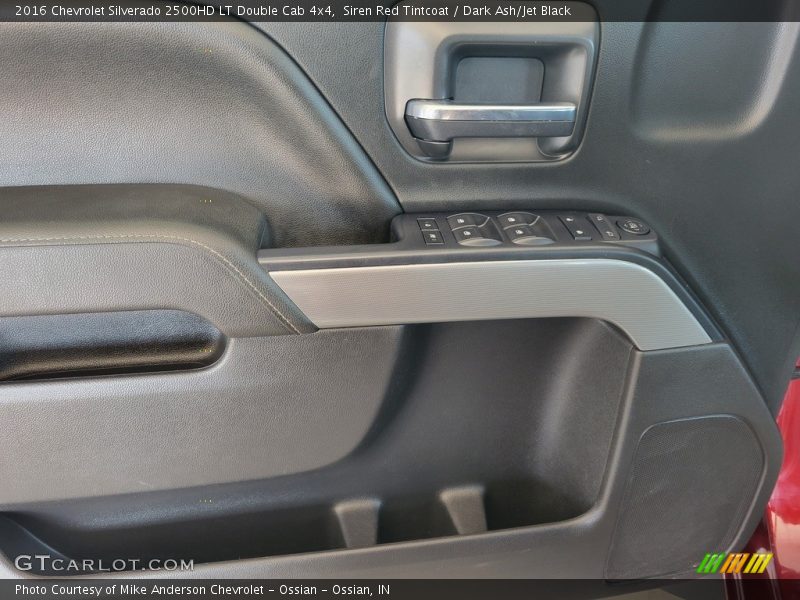 Siren Red Tintcoat / Dark Ash/Jet Black 2016 Chevrolet Silverado 2500HD LT Double Cab 4x4