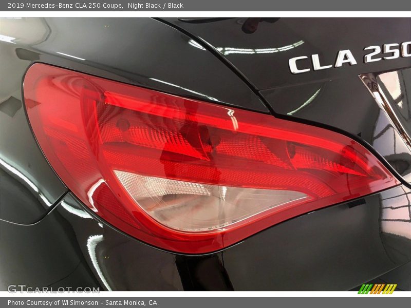 Night Black / Black 2019 Mercedes-Benz CLA 250 Coupe
