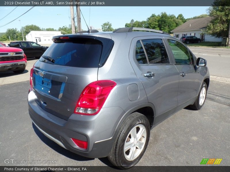 Satin Steel Metallic / Jet Black 2019 Chevrolet Trax LT AWD