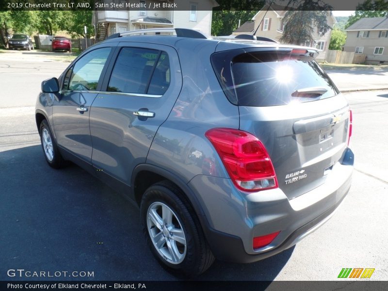 Satin Steel Metallic / Jet Black 2019 Chevrolet Trax LT AWD