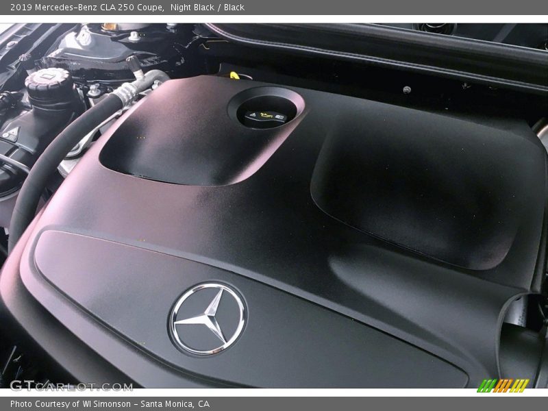 Night Black / Black 2019 Mercedes-Benz CLA 250 Coupe
