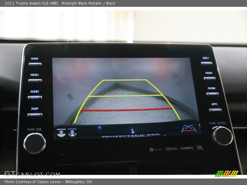 Midnight Black Metallic / Black 2021 Toyota Avalon XLE AWD