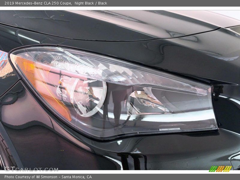 Night Black / Black 2019 Mercedes-Benz CLA 250 Coupe