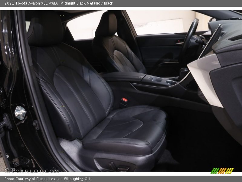 Midnight Black Metallic / Black 2021 Toyota Avalon XLE AWD