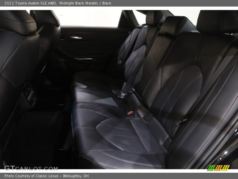 Midnight Black Metallic / Black 2021 Toyota Avalon XLE AWD