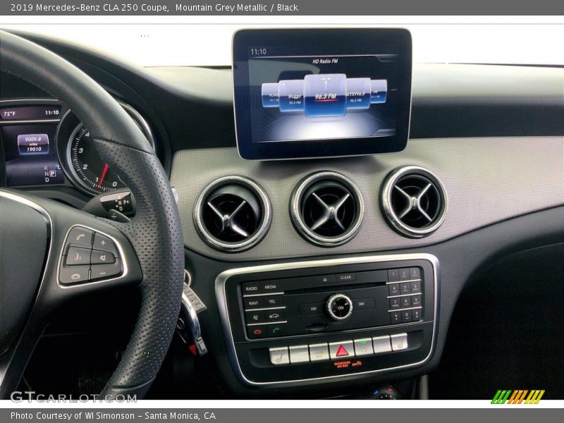 Mountain Grey Metallic / Black 2019 Mercedes-Benz CLA 250 Coupe