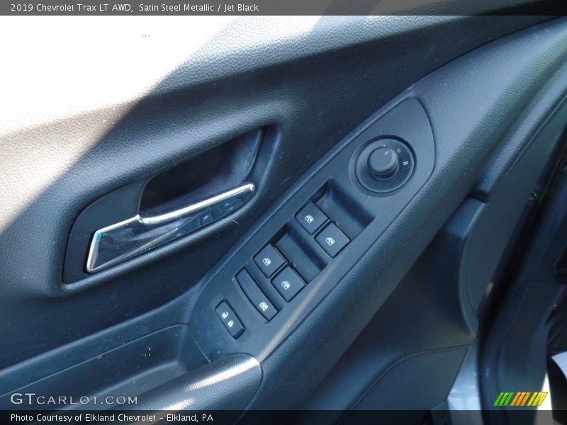 Satin Steel Metallic / Jet Black 2019 Chevrolet Trax LT AWD