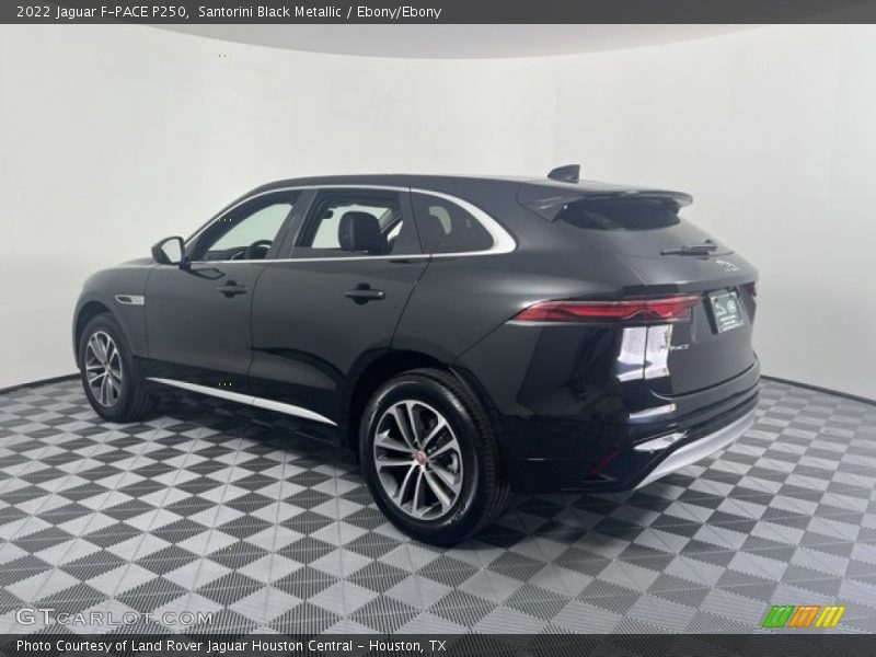 Santorini Black Metallic / Ebony/Ebony 2022 Jaguar F-PACE P250