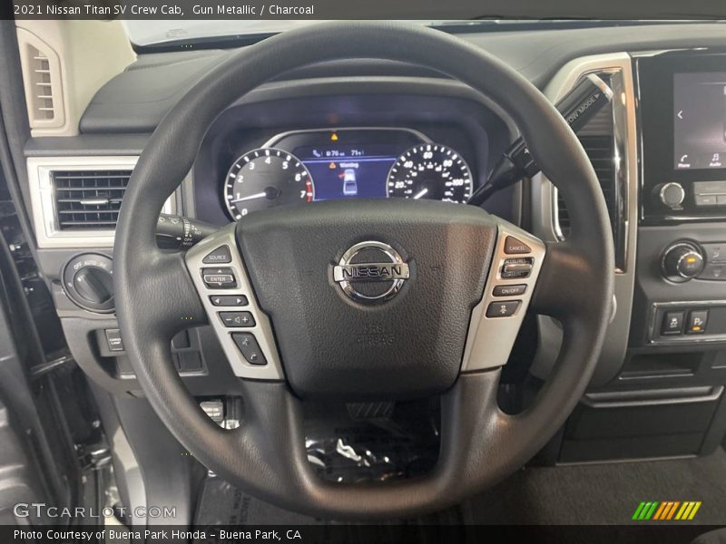  2021 Titan SV Crew Cab Steering Wheel