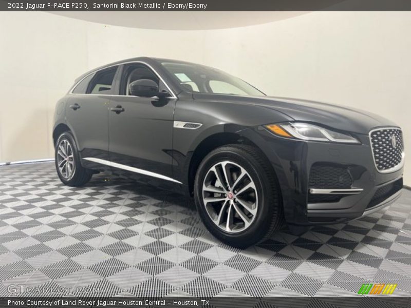 Santorini Black Metallic / Ebony/Ebony 2022 Jaguar F-PACE P250