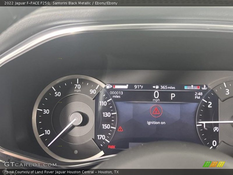 Santorini Black Metallic / Ebony/Ebony 2022 Jaguar F-PACE P250