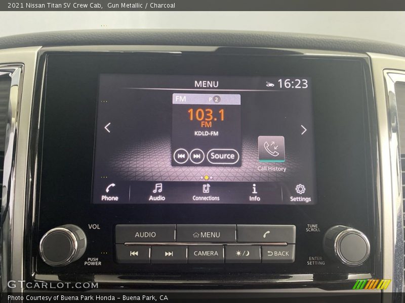 Audio System of 2021 Titan SV Crew Cab