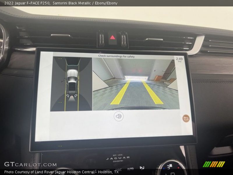 Santorini Black Metallic / Ebony/Ebony 2022 Jaguar F-PACE P250