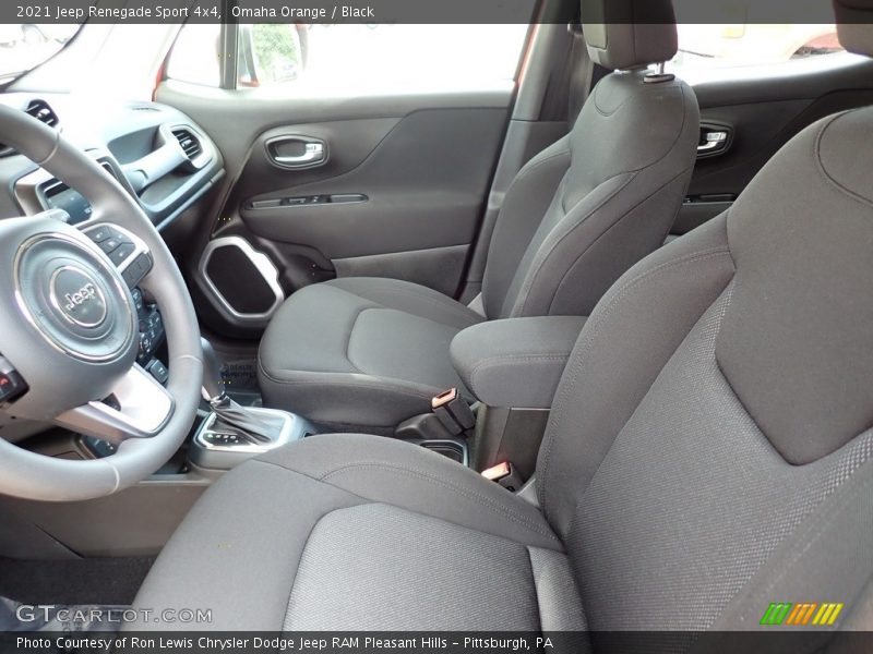 Omaha Orange / Black 2021 Jeep Renegade Sport 4x4