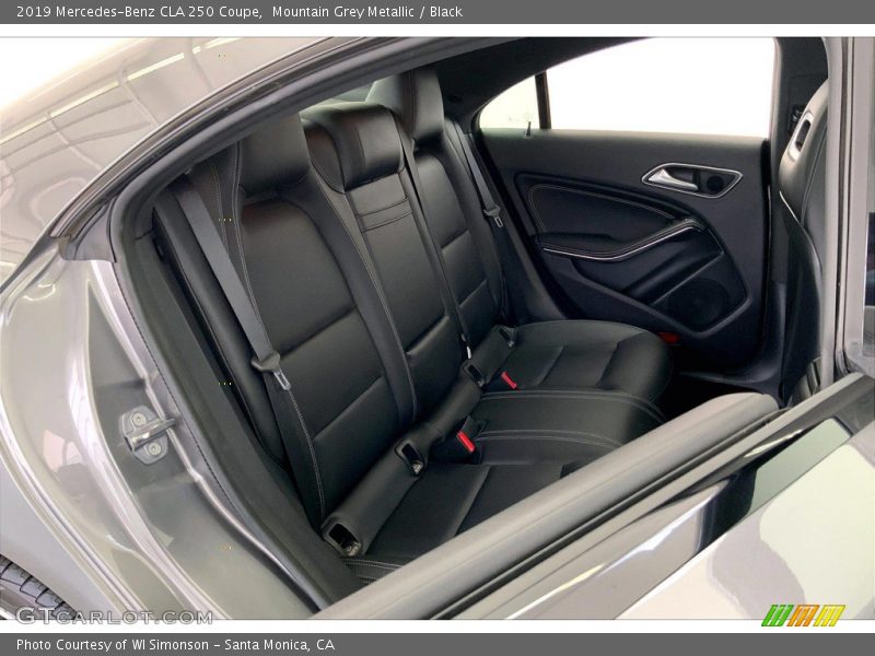 Mountain Grey Metallic / Black 2019 Mercedes-Benz CLA 250 Coupe