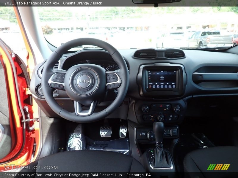 Omaha Orange / Black 2021 Jeep Renegade Sport 4x4