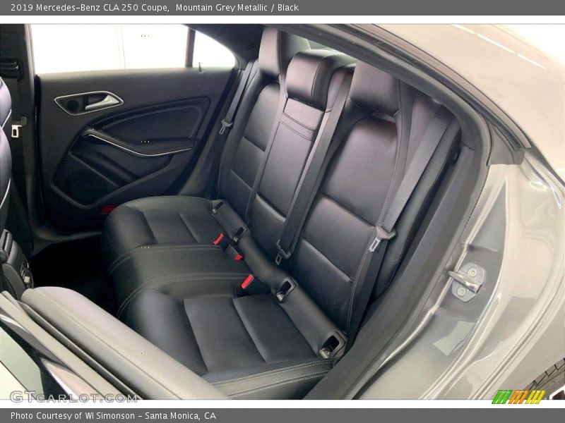 Mountain Grey Metallic / Black 2019 Mercedes-Benz CLA 250 Coupe