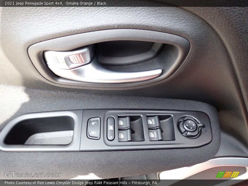 Omaha Orange / Black 2021 Jeep Renegade Sport 4x4